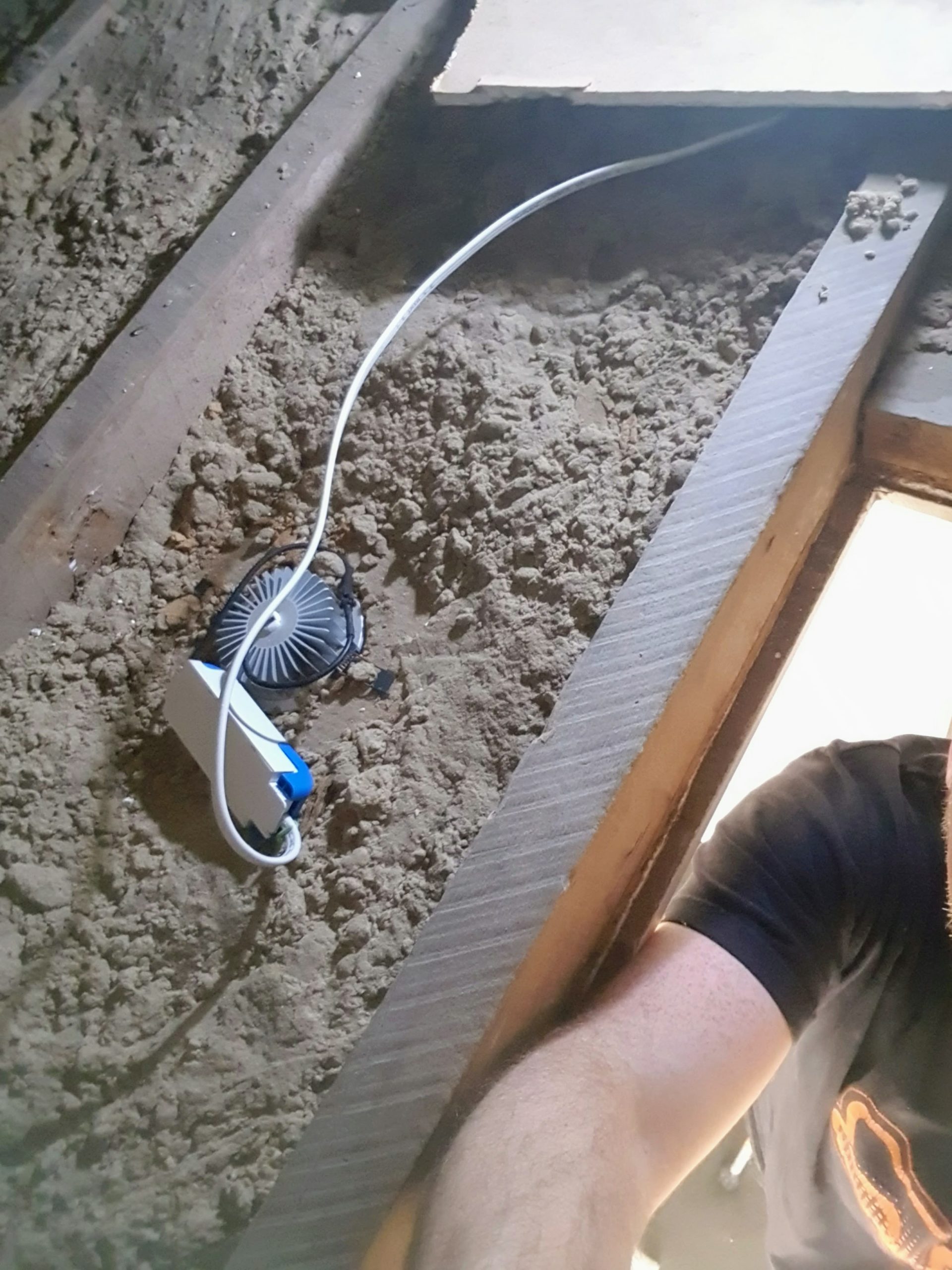 Conversion of Ceiling Attic to Storage